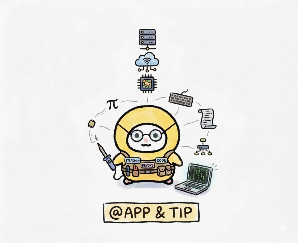 app and tip 캐릭터